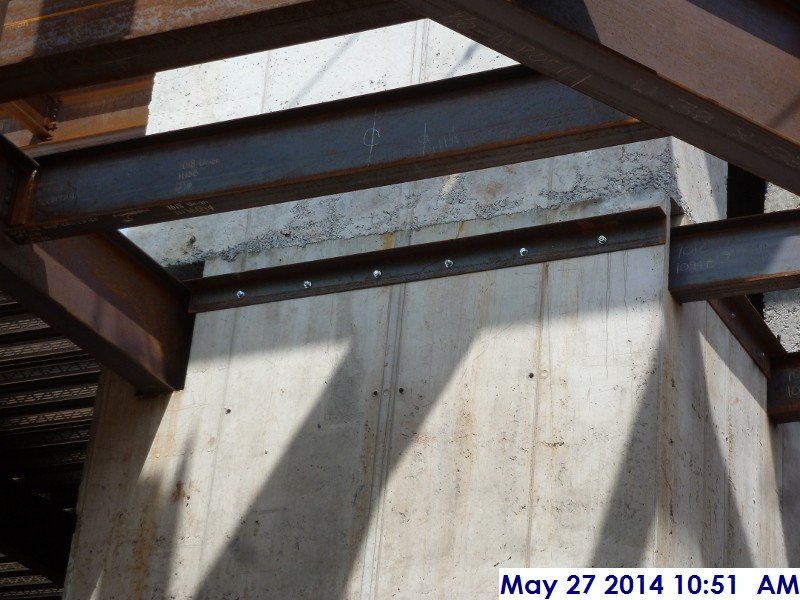Installing steel angles for metal decking at Elev. 1,2,3  (2nd Floor) Facing North (800x600)